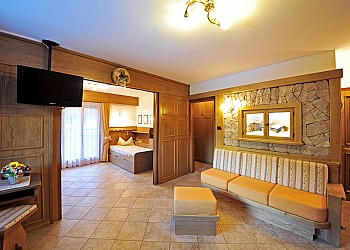 Residences a Moena. soggiorno