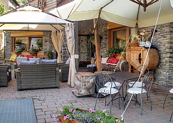 Hotel 3 stelle S a Moena - Giardino - ID foto 1046