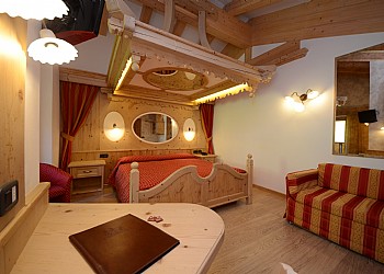 Hotel 3 stelle S a Moena - Camere - ID foto 1086