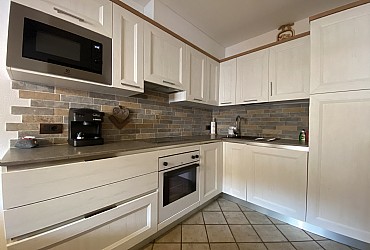 Privati a Moena. cucina