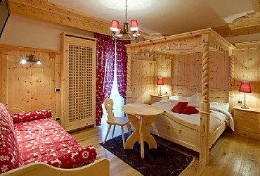 Hotel 3 stelle S a Moena - Camere - ID foto 1741